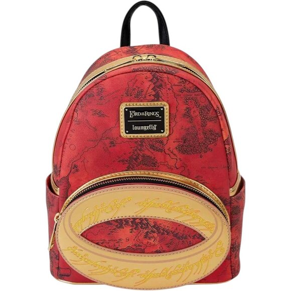 Loungefly Warner Brothers Lord of the Rings The One Ring Mini Backpack main image 5